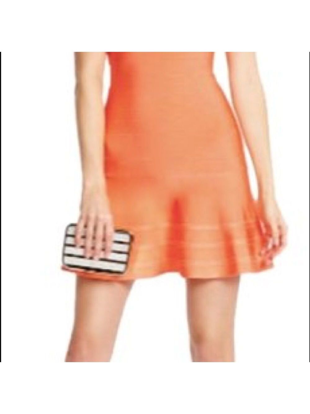 Marciano Coral Beaded Fit & Flare Bandage Dress - Picture 13 of 13